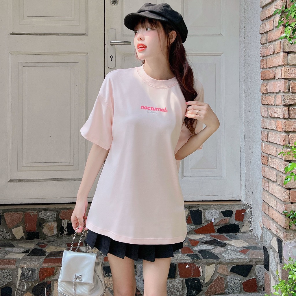 Áo Thun Thêu NOCTURNAL Crewman Tee Cotton 100% Unisex Nam Nữ Form Rộng Tay Lỡ Oversize Local Brand | BigBuy360 - bigbuy360.vn
