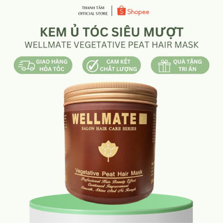 Kem ủ phục hồi tóc siêu mượt Wellmate Vegetative Peat Hair Mask 1000ml