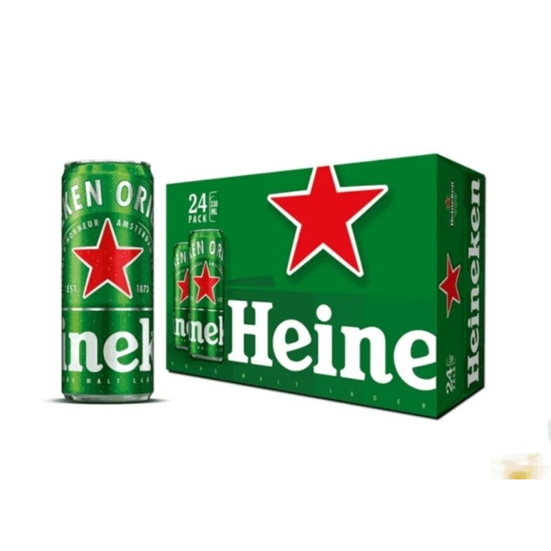 thùng 24 lon bia Heineken 330ml