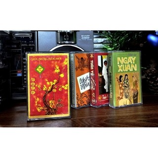 2 băng cassette nhạc xuân chất lượng cao