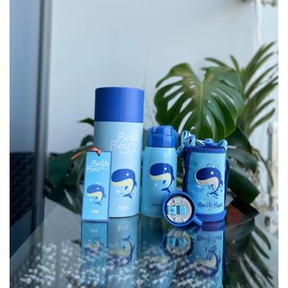 Bình giữ nhiệt trẻ em BEDDYBEAR - 2 Nắp thay thế - Cá voi - 600ml - RT103 - Chính hãng Beddy Bear