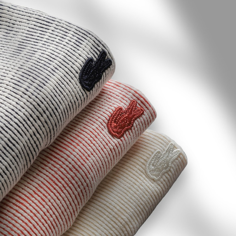 Áo thun Polo nam cổ bẻ phối viền vải Cotton dệt kim chính phẩm xuất khẩu - LC300