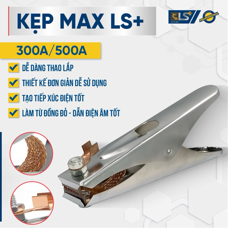 KÌM KẸP MÁT LS+ 300A -500A
