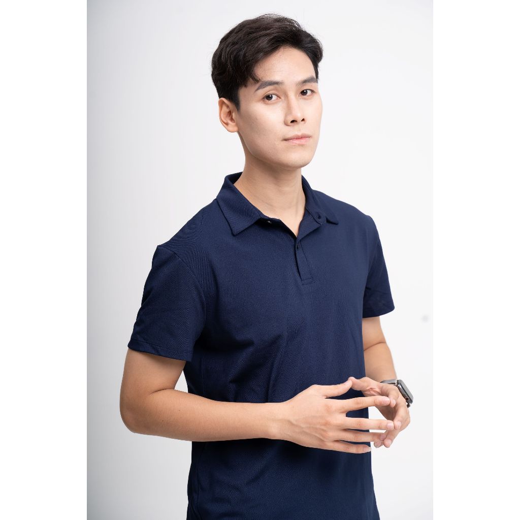 Áo Polo Nam MKG Vải Cotton Lạnh Xuất Âu Kiểu Dáng Basic MKG- APL01