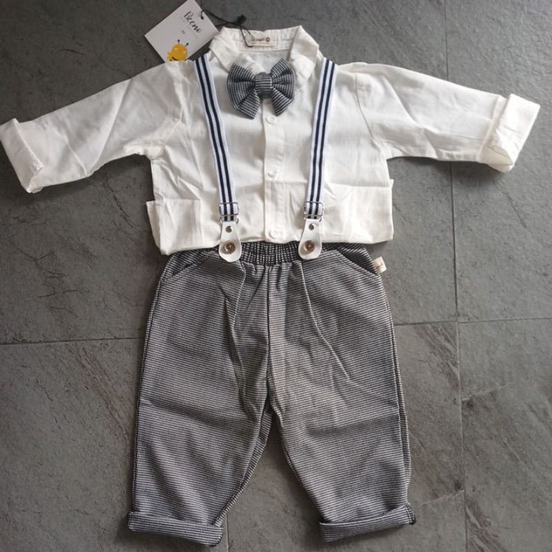 Set sơ mi công tử 4 chi tiết chuẩn Beemo xịn xò