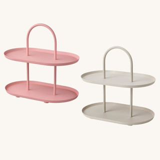Khay phục vụ đồ ăn bàn trà 2 tầng Sommaroga IKEA