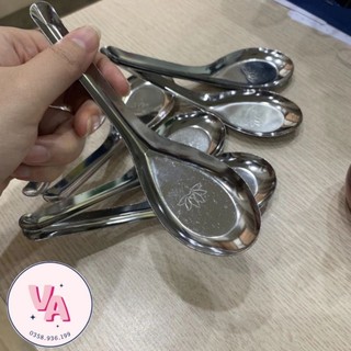 Thìa phở, thìa súp ăn cơm inox 304 bền - va09