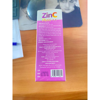 Ống nước kẽm ZinC Plus++ 10ml