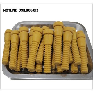 Núm cao su vặt lông gà (1 bộ =10 núm)
