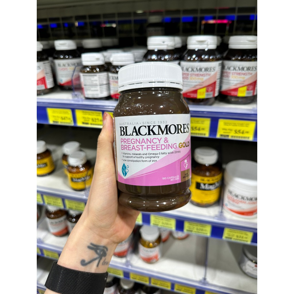 BLACKMORE PREGNANCY & BREAST FEEDING GOLD BẦU 60/180 VIÊN