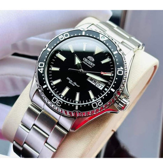 Đồng hồ chính hãng nam orient mako iii black ra-aa0001b19b - máy automatic cơ - kính sapphire