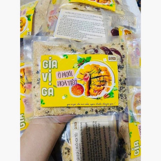 Gia vị gà ủ muối hoa tiêu set đóng gói 1kg ủ 10-13 con tặng muối chấm gà cực ngon