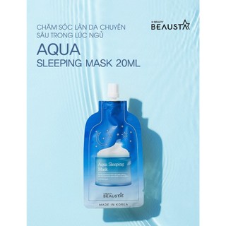 Mặt Nạ Ngủ Beausta Aqua Sleeping Mask 1ea*20ml