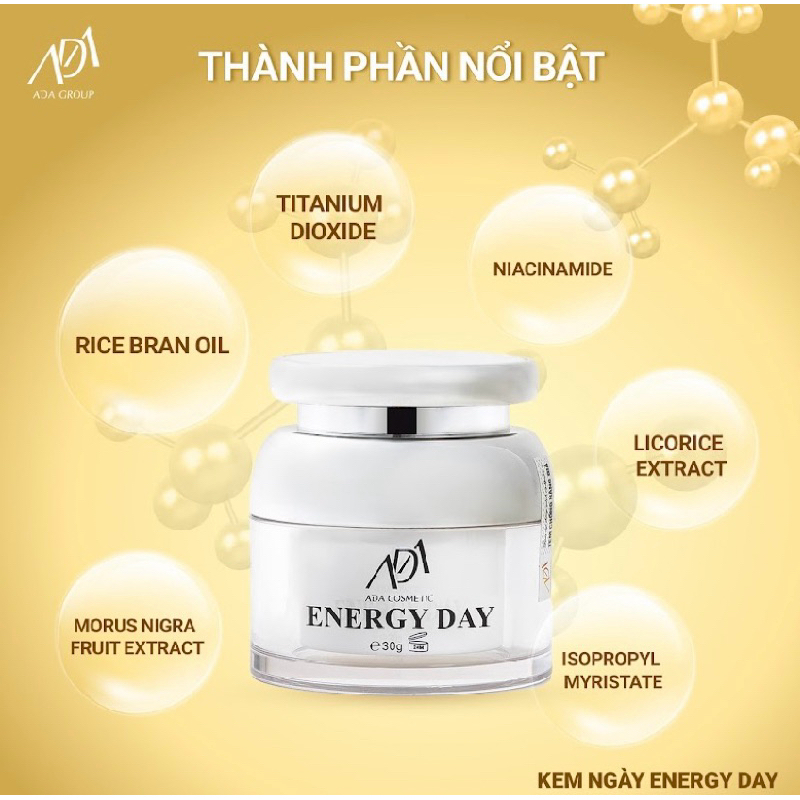 Kem Dưỡng Da Ban Ngày - ENERGY DAY ADAGROUP