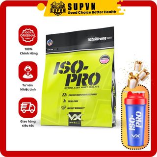 VITAXTRONG Iso Pro Whey Hydrolyzed 8lbs - Sữa tăng cơ 100%% Whey Thủy Phân IsoPro