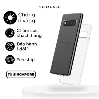 [Ẩn] Ốp lưng Samsung Galaxy S10 Series Trong suốt - Nhựa Armour Plastic không ố vàng