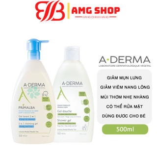 Sữa tắm aderma hỗ trợ giảm mụn lưng