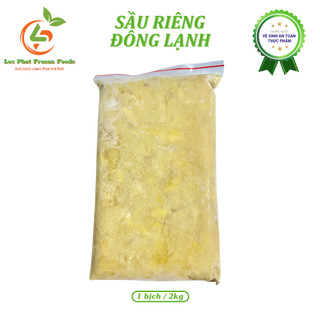 Cơm sầu riêng đông lạnh nguyên chất | Cơm sầu riêng cấp đông | Loc Phat Frozen Fruits