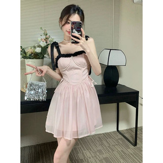 váy voan Hồng quảng châu