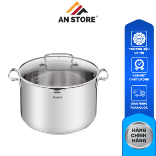 Nồi luộc gà inox Tefal Duetto Plus 28cm 10.4L miệng rót thông minh