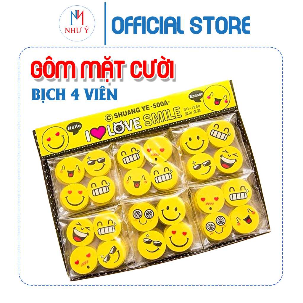 Gôm mặt cười 500A , ER-1260 - 36 vĩ/hộp