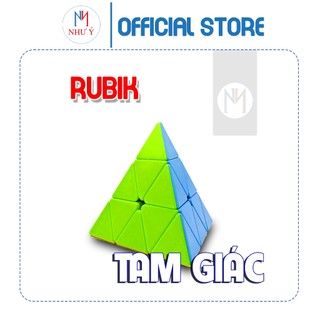 Rubik 3x3-Pyraminx-Moyu Meilong Stickerless - Đồ Chơi Rubik Biến Thể Tam Giác