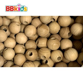 BBkids Hạt Gỗ Làm Đồ Handmade Size 25mm - BB011