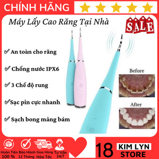 Máy Lấy Cao Răng Tại Nhà Cùng 3 Chế Độ Vô Cùng An Toàn Và Tiện Lợi - Bảo Hành 12 Tháng
