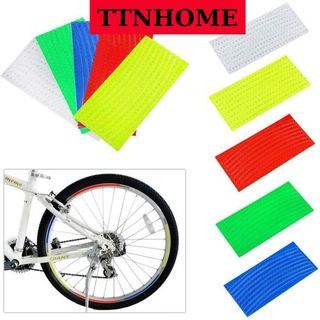 Miếng dán phản quang vành niềng xe đạp thể thao nhều màu