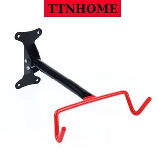 Giá treo xe đạp lên tường ngang 2 móc ,giá treo xe đạp lên tường 4 lỗ siêu chắc chắn