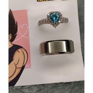 Vegeta & Bulm Couple rings