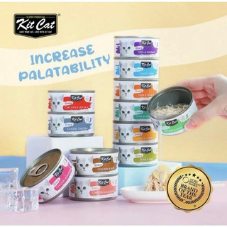 Pate kitcat gravy lon 70gr cho mèo