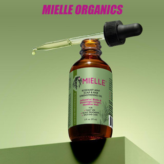 Mielle Oil Dầu dưỡng da đầu & mọc tóc bạc hà Mielle Organics với Biotin & tinh dầu 59ml