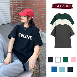 Áo Thun 3158 Nam Nữ, Áo Phông 3158 Chất Cotton Khô Thoáng Mát, Form Rộng Tay Lỡ Nam Nữ Unisex In Chữ CLE freesize < 75kg