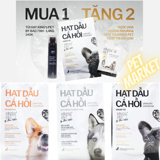 Hạt king pet dầu cá hồi by bao anh cho chó mọi lứa tuổi