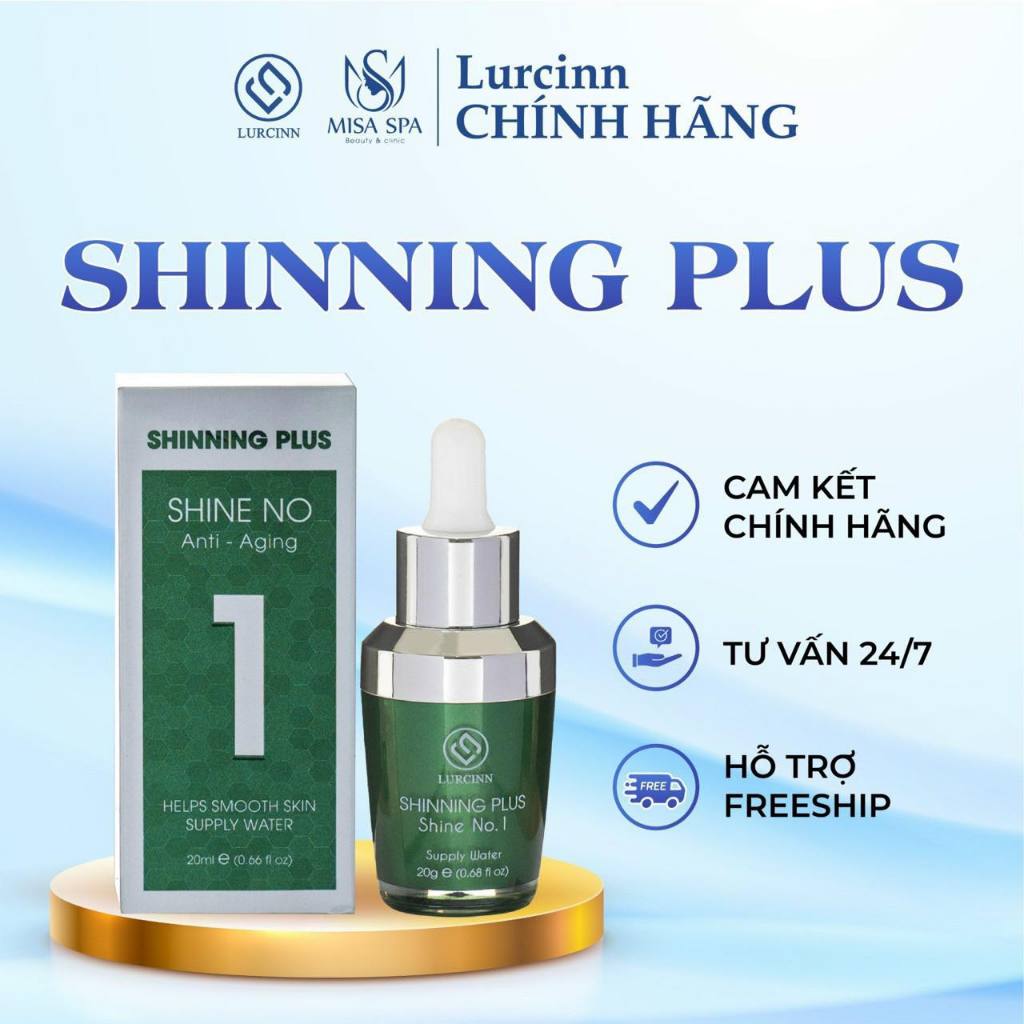 Serum Dưỡng Ẩm HA Shine No 1 Lurcinn - Shinning Plus 20ml