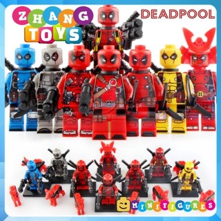 Đồ chơi Xếp hình quái nhân Deadpool tặng kèm phụ kiện chóa Minifigures Koruit KT1030