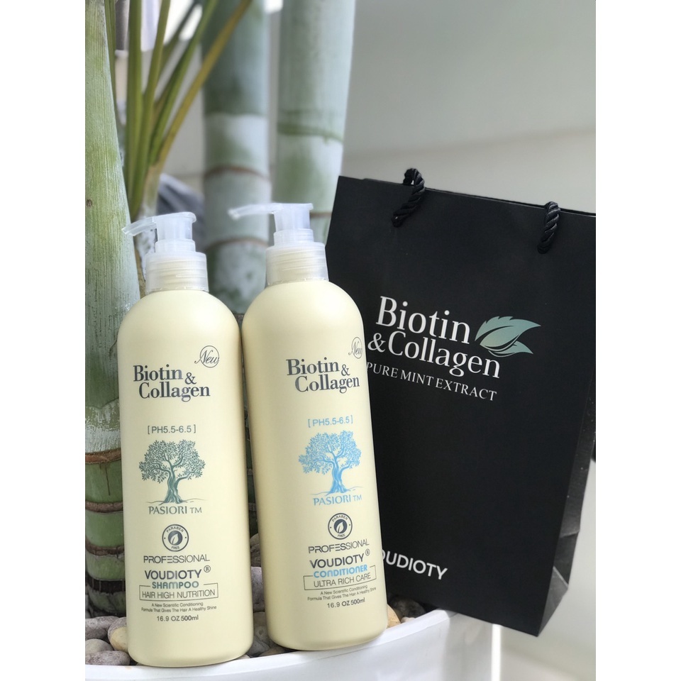 CẶP DẦU GỘI XẢ BIOTIN COLLAGEN 1000ML