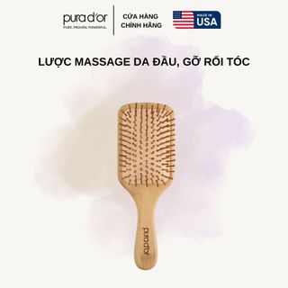  Pura D'or - Lược massage da đầu, gỡ rối tóc
