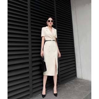 Đầm trắng kem Vero Moda