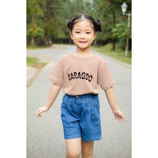 B300 Áo phông cotton màu ngẫu nhiên cho bé