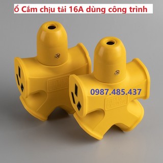 Ổ cắm đúc chịu tải chống va đập siêu bền 16A chuyên dùng cho công trình
