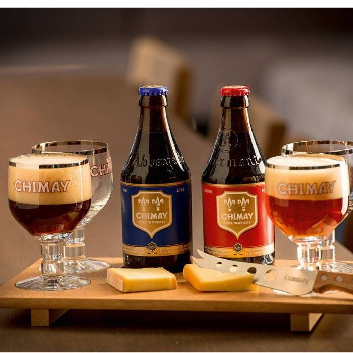 Bia Chimay xanh - bia chimay đỏ chai 330ml - 9% (Bỉ)
