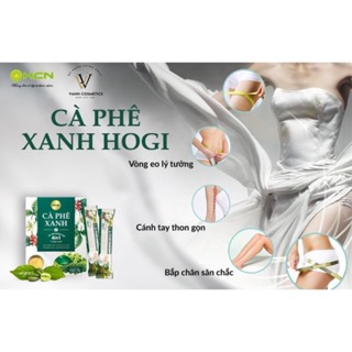 Cà Phê Xanh Giảm Cân Hogi HCN 4 Trong 1-Kháng Mỡ