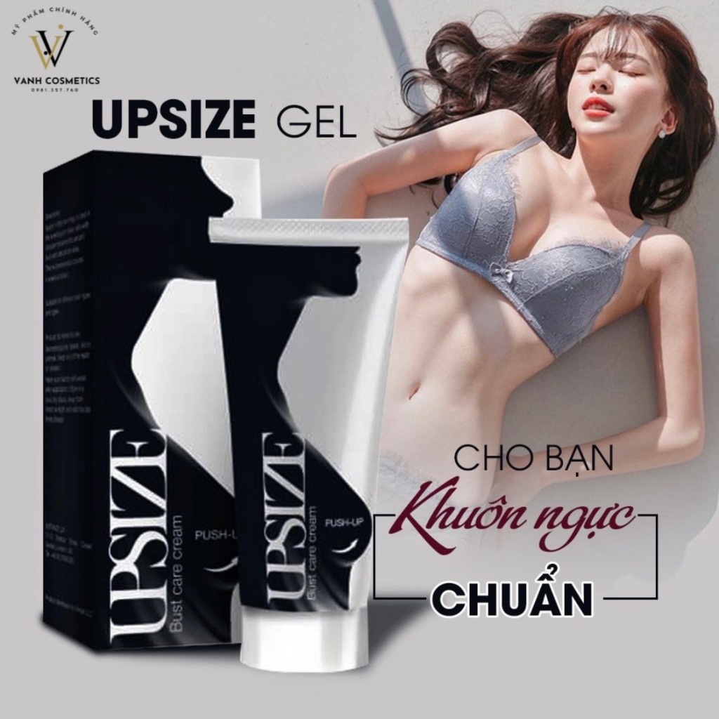 Kem Nở Ngực Upsize Nga, Tăng Size Vòng 1 Đầy Đặn, Căng Tròn-Tuýp 50ml