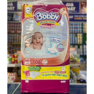 Miếng lót Bobby size Newborn 1 108 miếng
