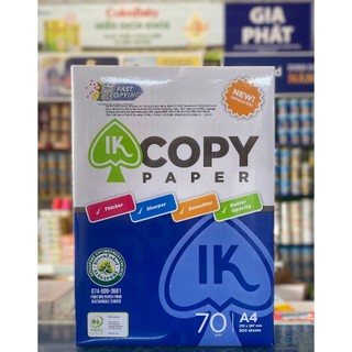 Ream giấy a4 70 gsm ik copy