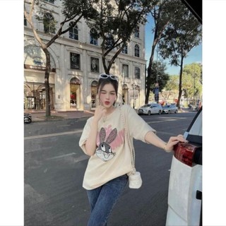 ÁO PHÔNG NỮ THỎ 2 MÀU- A331
