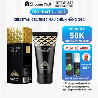 Kem Titan Gel Tem 7 Màu Chính Hãng Nga Bao Check Giúp Làm To Cậu Nhỏ - TV60