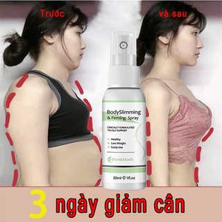 giảm cân Xịt giảm bụng mỡ đùi,hỗ trợ giảm cân cải thiện da burner béo phun Chăm sóc da đàn hồi